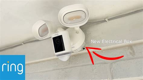 how to install ring floodlight cam new junction box|new ring flood light.